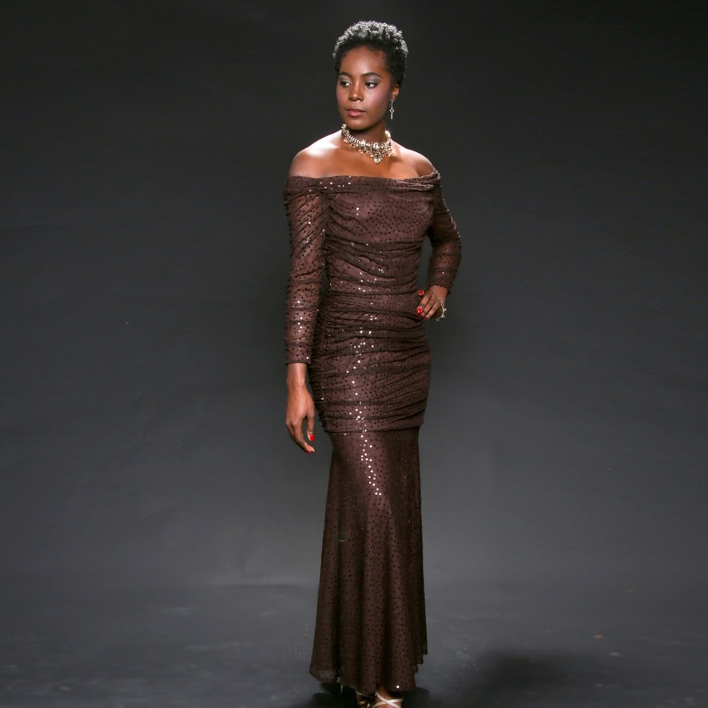 Tadashi Shoji, gently worn,  elegant, evening gown